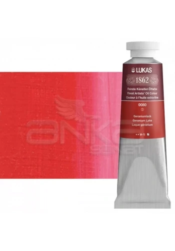 Lukas 1862 37ml Yağlı Boya Seri:1 No:0080 Gereanium Vernik