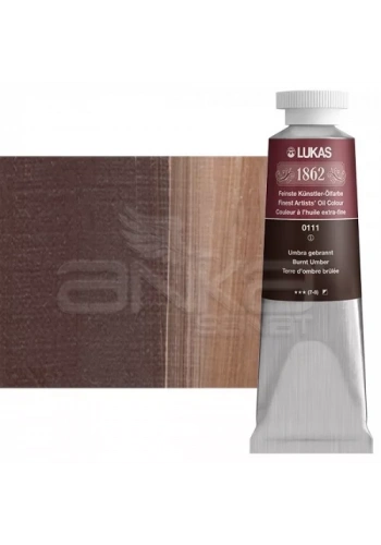 Lukas 1862 37ml Yağlı Boya Seri:1 No:0111 Yanık Umbra