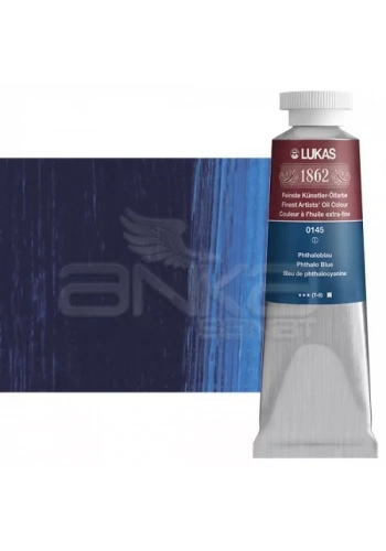 Lukas 1862 37ml Yağlı Boya Seri:1 No:0145 Helio-Saf Mavi