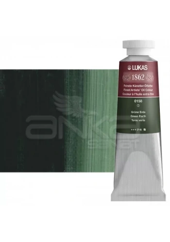 Lukas 1862 37ml Yağlı Boya Seri:1 No:0158 Verona Toprak Yeşili