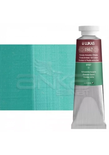 Lukas 1862 37ml Yağlı Boya Seri:1 No:0167 Zümrüt Yeşil