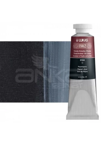 Lukas 1862 37ml Yağlı Boya Seri:1 No:0184 Paynes Gri