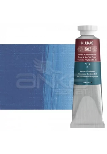Lukas 1862 37ml Yağlı Boya Seri:2 No:0119 Mangan-Coelin Mavi
