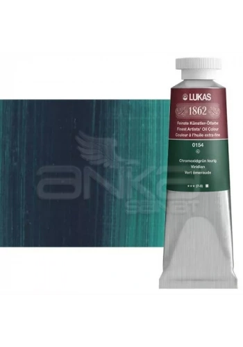 Lukas 1862 37ml Yağlı Boya Seri:4 No:0154 Chromoxid Yeşil -Canlı