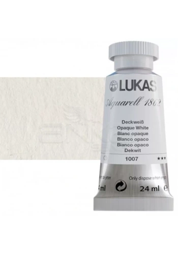 Lukas Aquarell 1862 Artist 24ml Sulu Boya 1007 Opaque White Seri 2