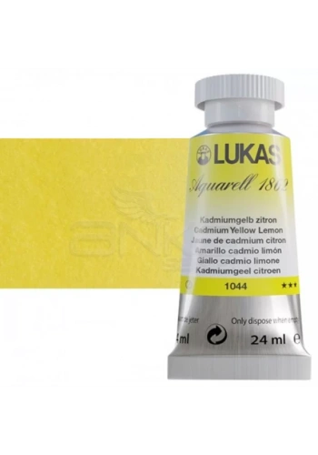Lukas Aquarell 1862 Artist 24ml Sulu Boya 1044 Cadmium Yellow Lemon Seri 2