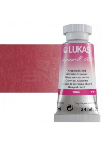 Lukas Aquarell 1862 Artist 24ml Sulu Boya 1064 Alizarin Crimson Seri 2