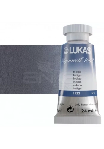 Lukas Aquarell 1862 Artist 24ml Sulu Boya 1122 İndigo Seri 2