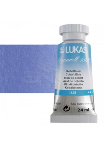Lukas Aquarell 1862 Artist 24ml Sulu Boya 1125 Cobalt Blue Seri 3
