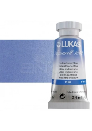 Lukas Aquarell 1862 Artist 24ml Sulu Boya 1126 İndanthrone Blue Seri 2