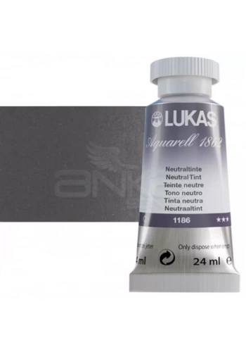 Lukas Aquarell 1862 Artist 24ml Sulu Boya 1186 Neutral Tint Seri 2