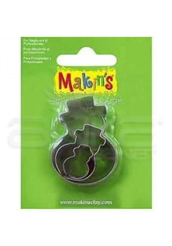 Makins Clay Kesici Kalıp Seti Karadam Kod:36015