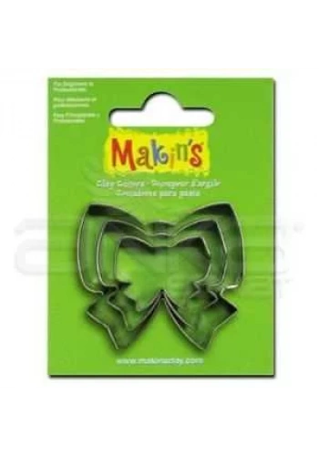 Makins Clay Kesici Kalıp Seti Kurdela 3 Parça Kod:36022