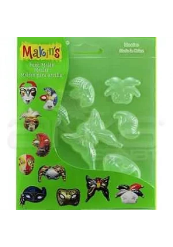 Makin′s Clay Push Mold Şekilleme Kalıbı Maske Kod:39010