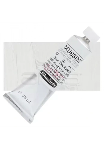 Mussini 35ml Yağlı Boya Seri:1 No:103 Titanium Opaque White