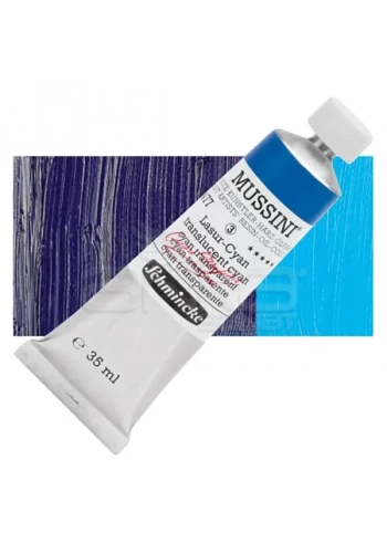 Mussini 35ml Yağlı Boya Seri:3 No:477 Translucent Cyan