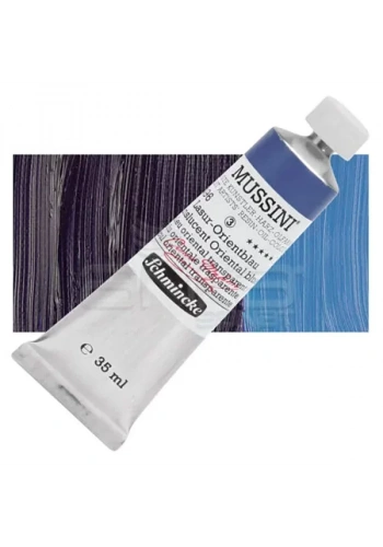 Mussini 35ml Yağlı Boya Seri:3 No:496 Translucent Oriental Blue