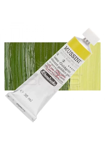 Mussini 35ml Yağlı Boya Seri:3 No:534 Translucent Golden Green