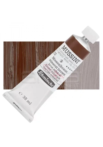 Mussini 35ml Yağlı Boya Seri:3 No:672 Mineral Brown