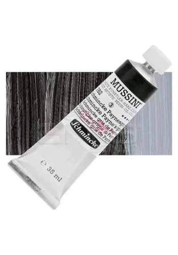 Mussini 35ml Yağlı Boya Seri:3 No:782 Schmincke Paynes Grey