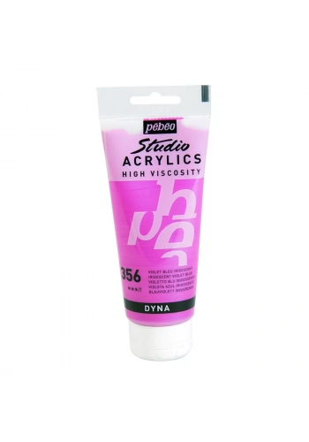 Pebeo Studio Akrilik Boya 356 İridescent Violet Blue 100ml