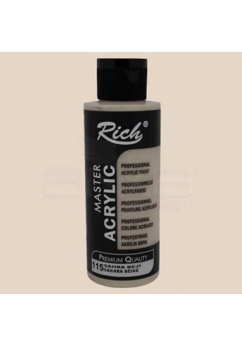 Rich Master Akrilik Boya 120ml 115 Sahra Beji