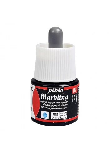 Pebeo Marbling (Ebru Boyası) 09 Black 45ml