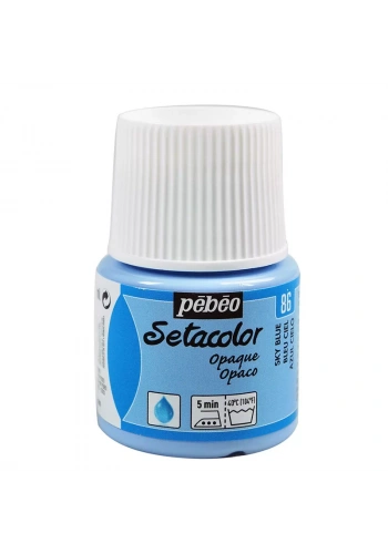 Pebeo Setacolor Opak Kumaş Boyası 86 Sky Blue