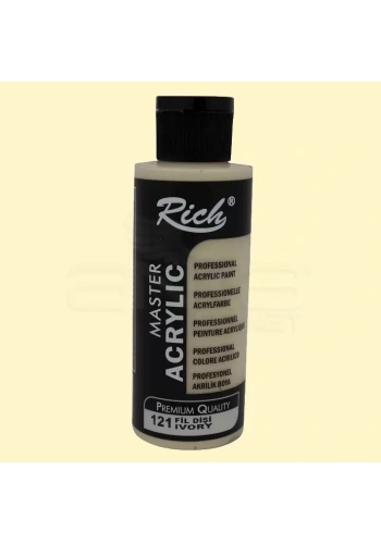 Rich Master Akrilik Boya 120ml 121 Fildişi