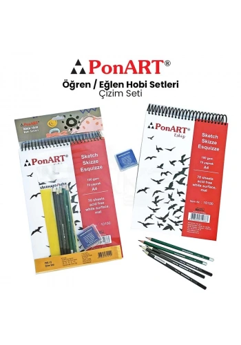 Ponart Çizim Seti PHS-13