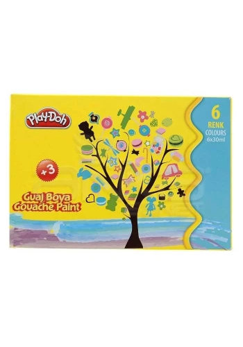 Play-Doh 6 Renk Guaj Boya 30ml GU001