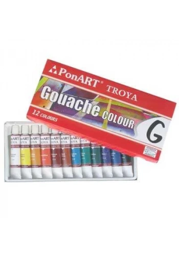 Ponart Guaj Boya 12x12ml Set