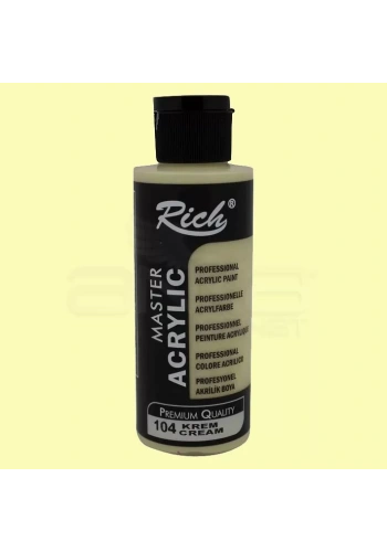 Rich Master Akrilik Boya 120ml 104 Krem