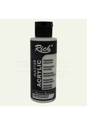 Rich Master Akrilik Boya 120ml 101 Antik Beyaz