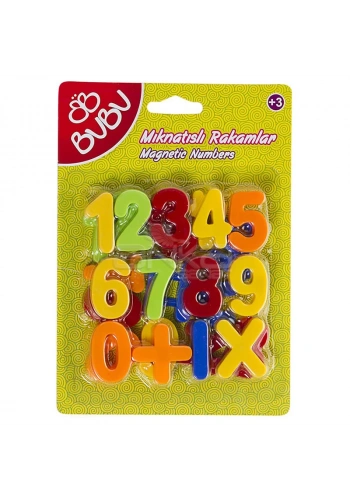 Bu-Bu Mıknatıslı Rakam 25 Parça