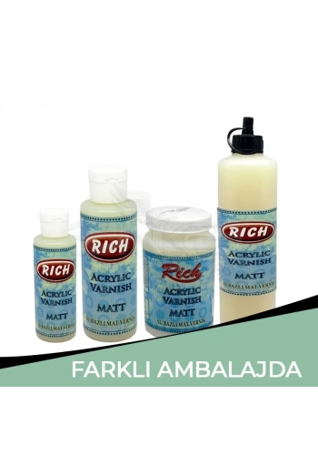 Rich Su Bazlı Mat Vernik