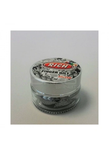 Rich Parmak Yaldız 20ml Gümüş