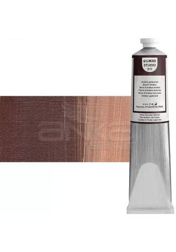 Lukas Studio Yağlı Boya 200ml 311 Burnt Umber