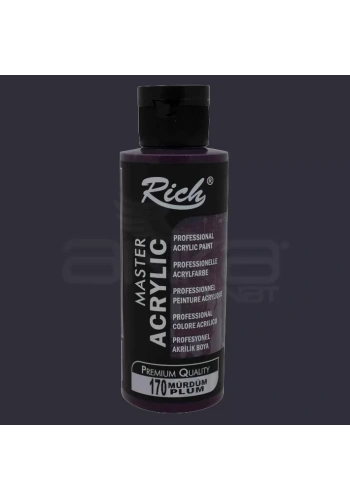 Rich Master Akrilik Boya 120ml 170 Mürdüm