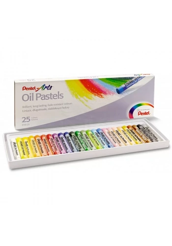 Pentel Yağlı Oil Pastel 25 Renk
