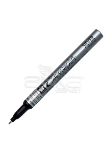 Sakura Pen Touch Calligrapher Kaligrafi Kalemi Fine Silver 1.8mm