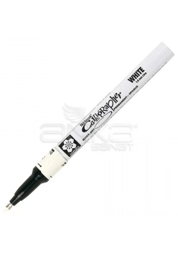 Sakura Pen Touch Calligrapher Kaligrafi Kalemi Fine White 1.8mm