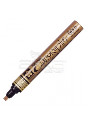 Sakura Pen Touch Calligrapher Kaligrafi Kalemi Medium Gold 5.0mm