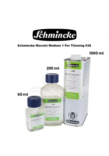 Schmincke Mussini Medium 1 For Thinning 038