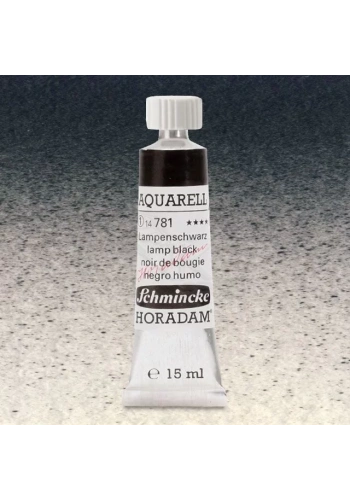 Schmincke Horadam Aquarell Tube 15ml Seri 1 Lamp Black 781