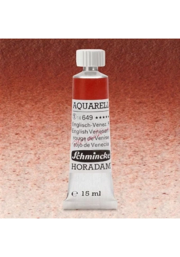 Schmincke Horadam Aquarell Tube 15ml Seri 1 English-Venetian Red 649