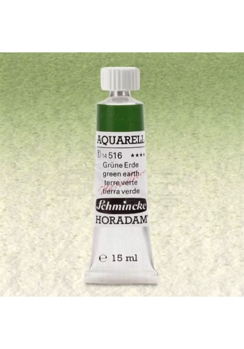 Schmincke Horadam Aquarell Tube 15ml Seri 1 Green Earth 516