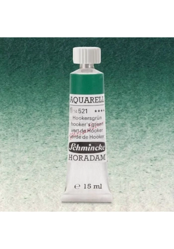 Schmincke Horadam Aquarell Tube 15ml Seri 1 Hookers Green 521