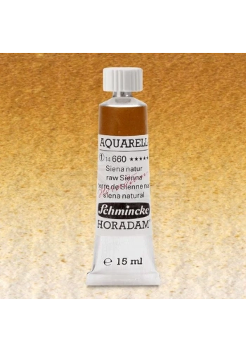 Schmincke Horadam Aquarell Tube 15ml Seri 1 Raw Sienna 660