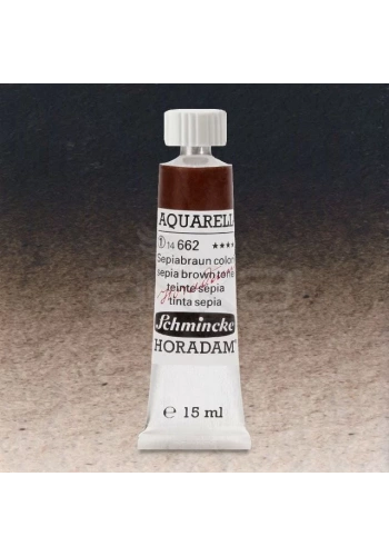 Schmincke Horadam Aquarell Tube 15ml Seri 1 Sepia Brown Tone 662